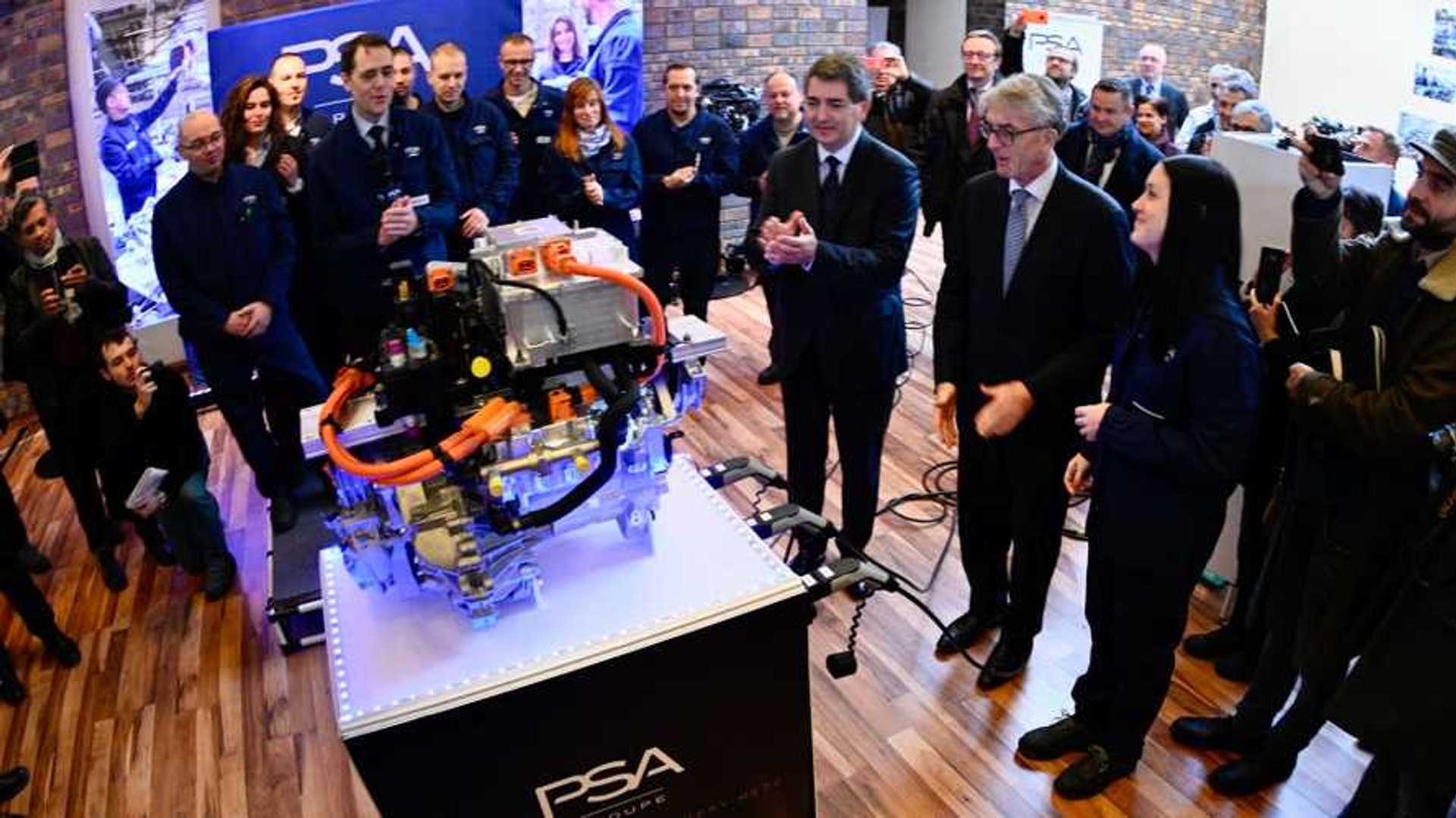 PSA Group electric drive unit production at the Trémery plant in France