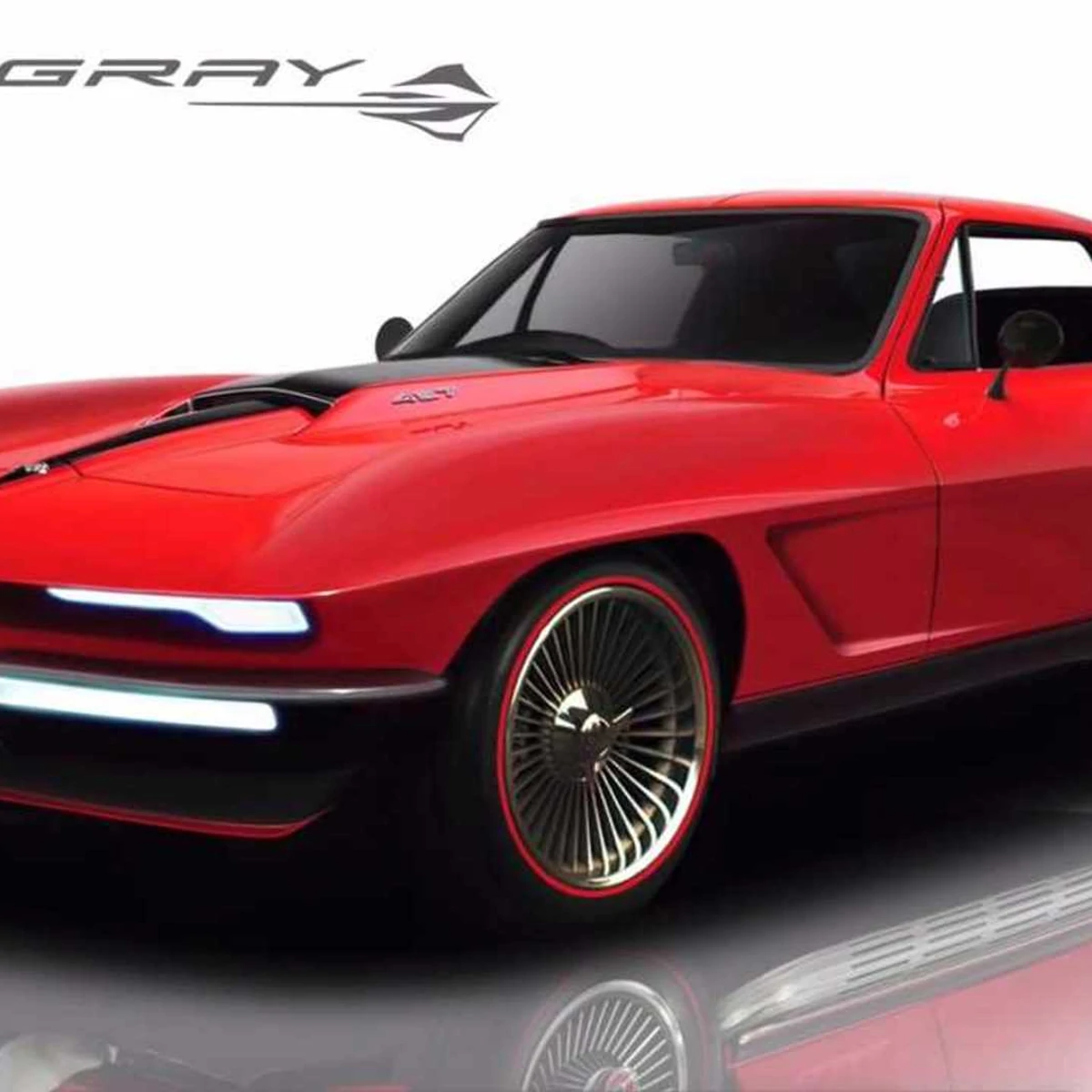 VTG-1980s Dave's Ouest Quincy Corvette Réparation Stingray Rétro