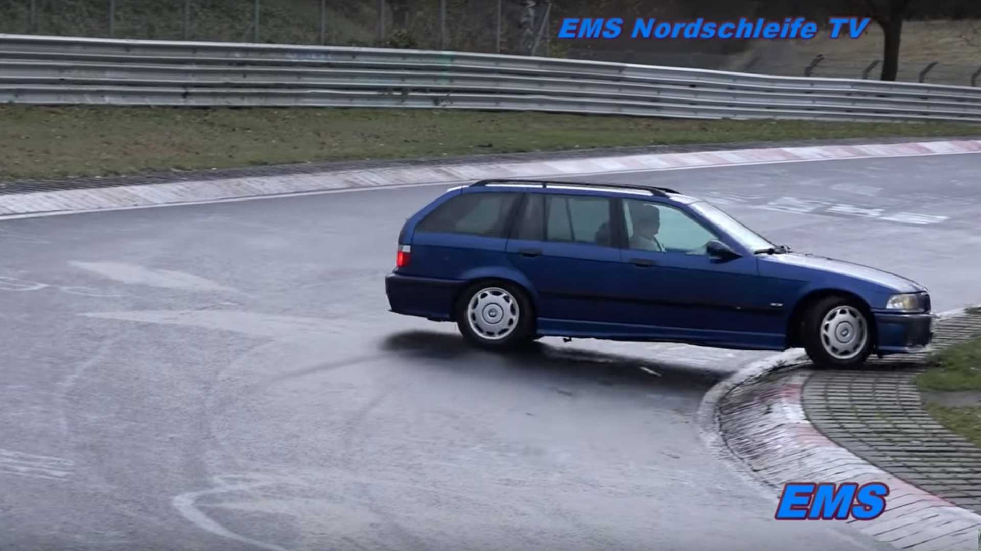 See What Happens When Amateurs Drive On A Wet Nürburgring CarsRadars