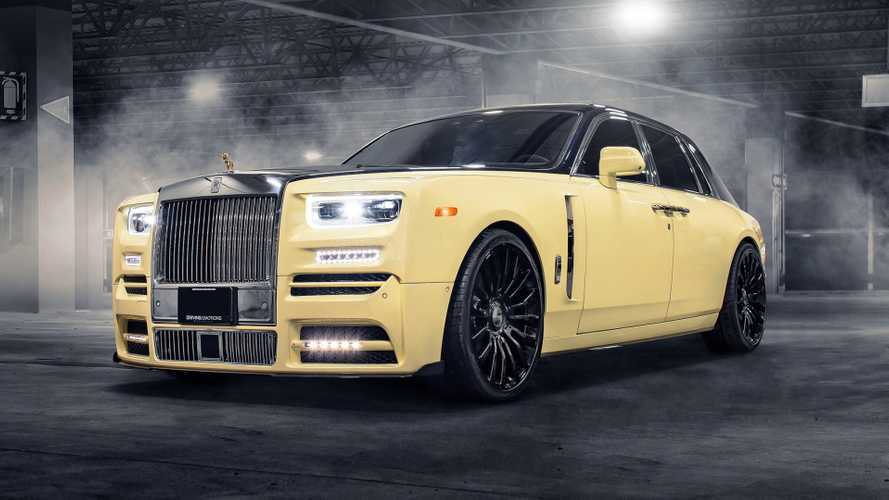 Gyémántberakásos bagolyszobor díszeleg Drake új Rolls-Royce Phantomjának elején