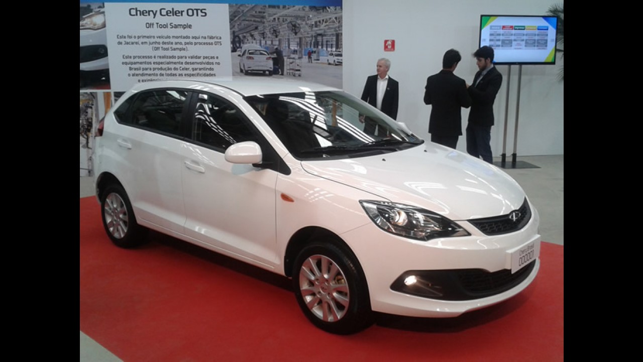 Novos Chery QQ e Celer em versões especiais estarão no Salão do Automóvel
