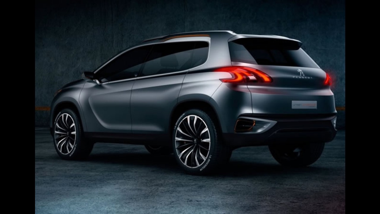 Salão de Pequim: Peugeot Urban Crossover Concept desenhado no Brasil é revelado