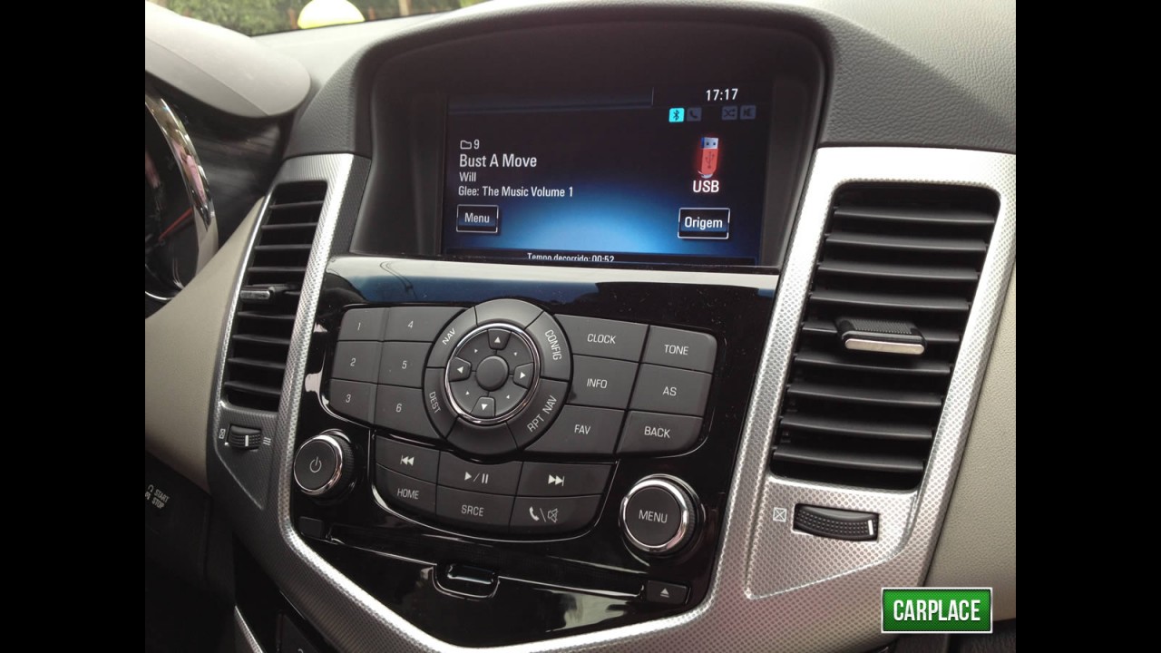 Garagem CARPLACE: Detalhes do acabamento interno do Chevrolet Cruze LTZ