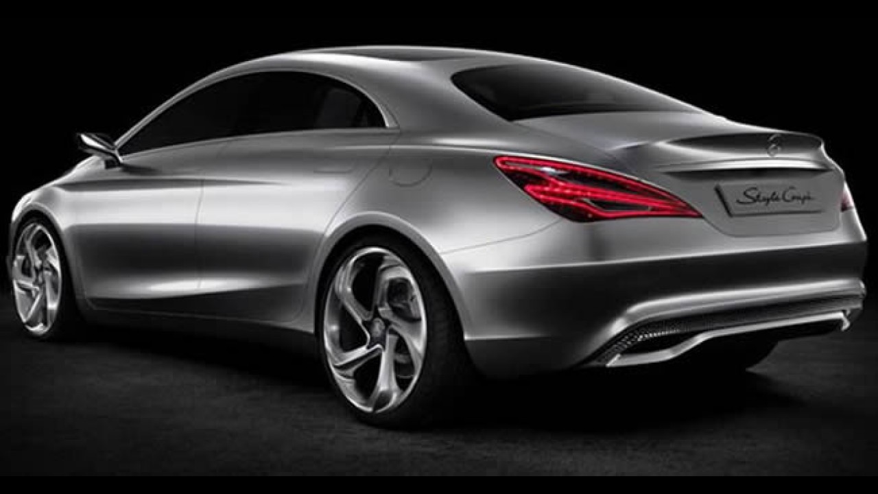 Mercedes Concept Style Coupé tem imagens oficiais divulgadas