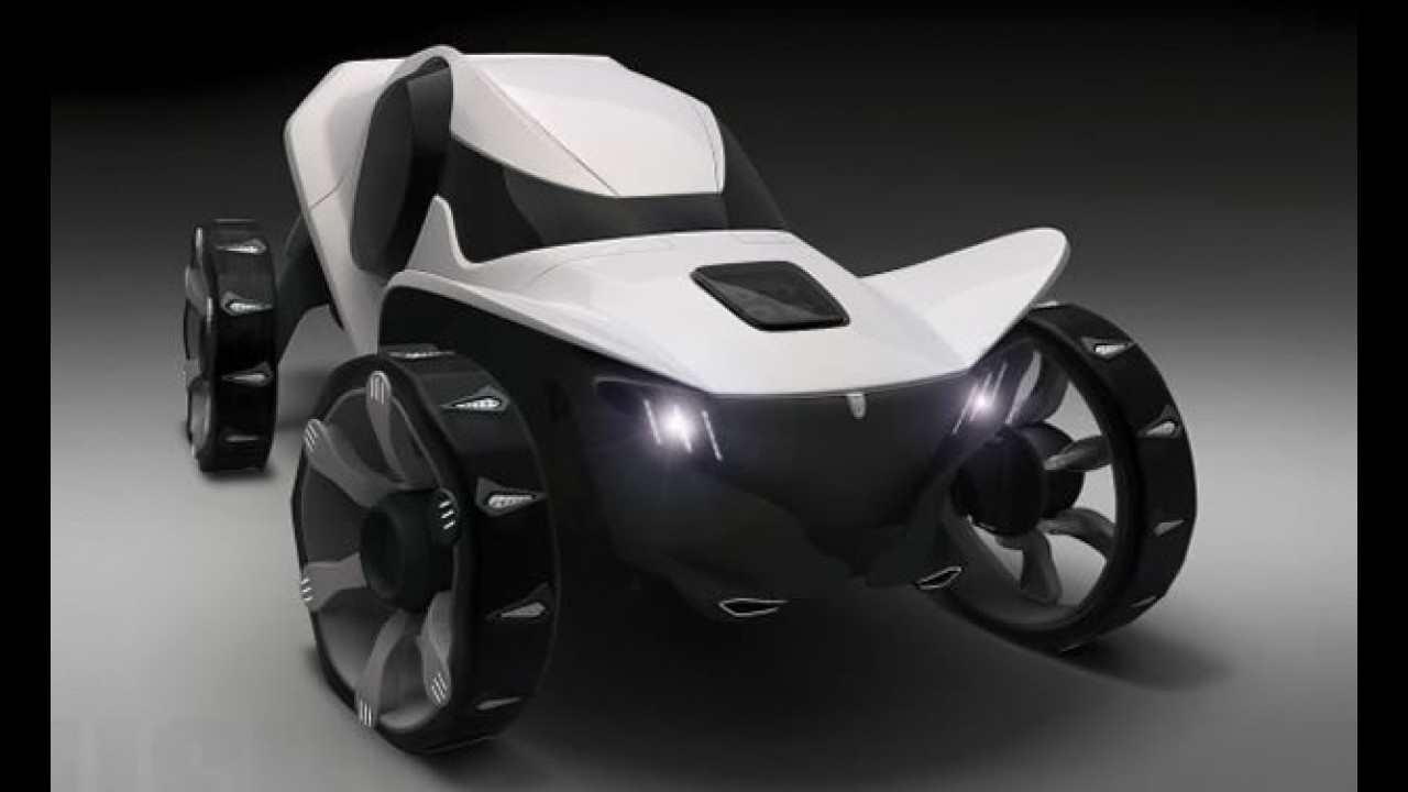 Salão de Detroit: protótipo para andar na neve