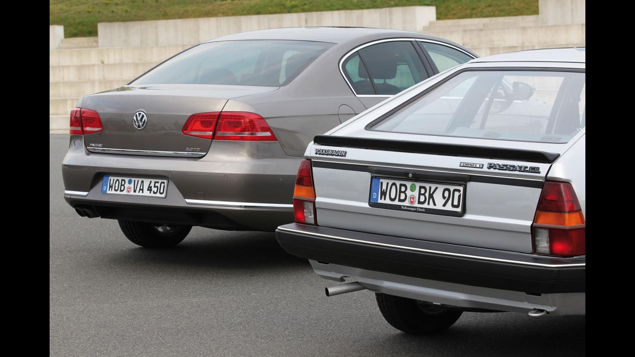 Volkswagen comemora aniversário de 40 anos do Passat na Europa