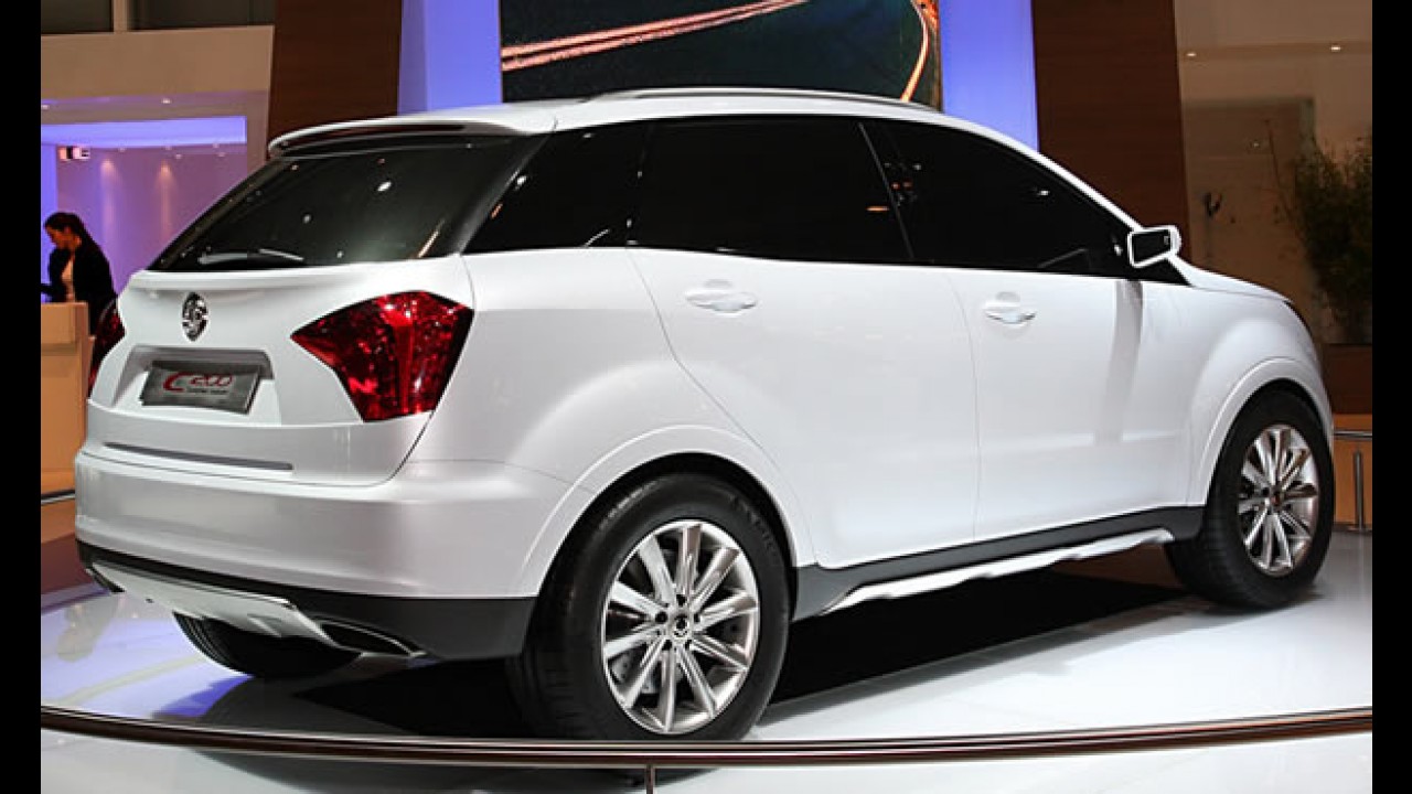 SsangYong anuncia 4 novos modelos até 2013 no Brasil - Crossover C200 chega este ano