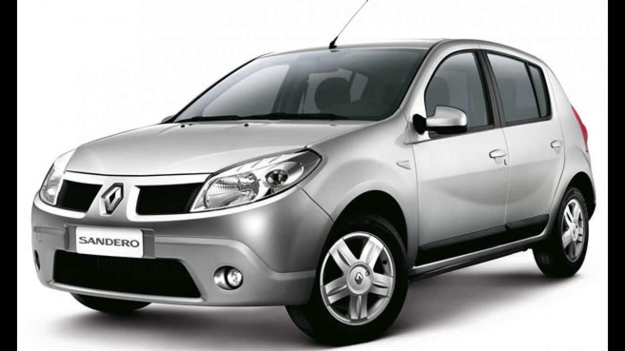 Renault Sandero fabricado no Brasil chega ao México com preço inicial equivalente a R$ 16.800