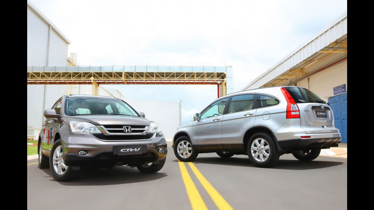 Honda CR-V e City batem recorde de vendas em novembro