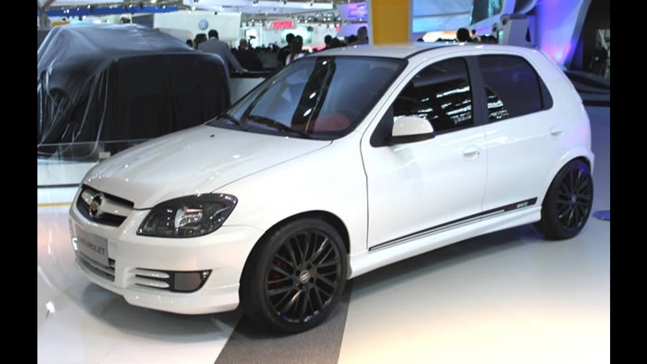 Salão do Automóvel: Chevrolet também mostra o "tunado" Celta White