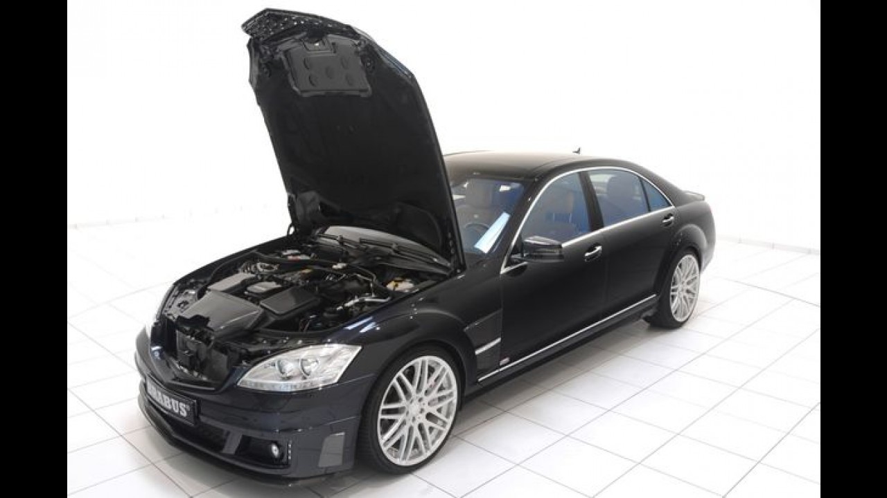 Preparadora Brabus deixa Mercedes Classe S com 800 cv!