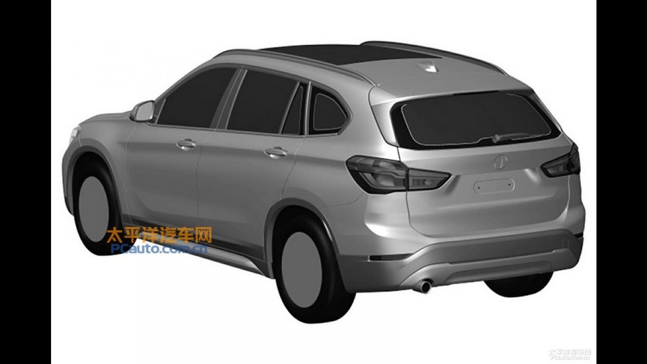 Novo BMW X1 em versão "esticada" aparece em imagens de patente