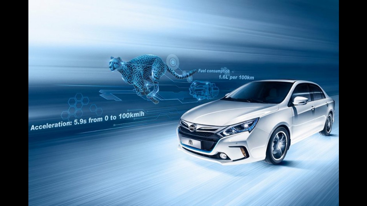BYD lança novo Qin - sedã híbrido de 299 cv acelera de 0 a 100 km/h em 5,9 s