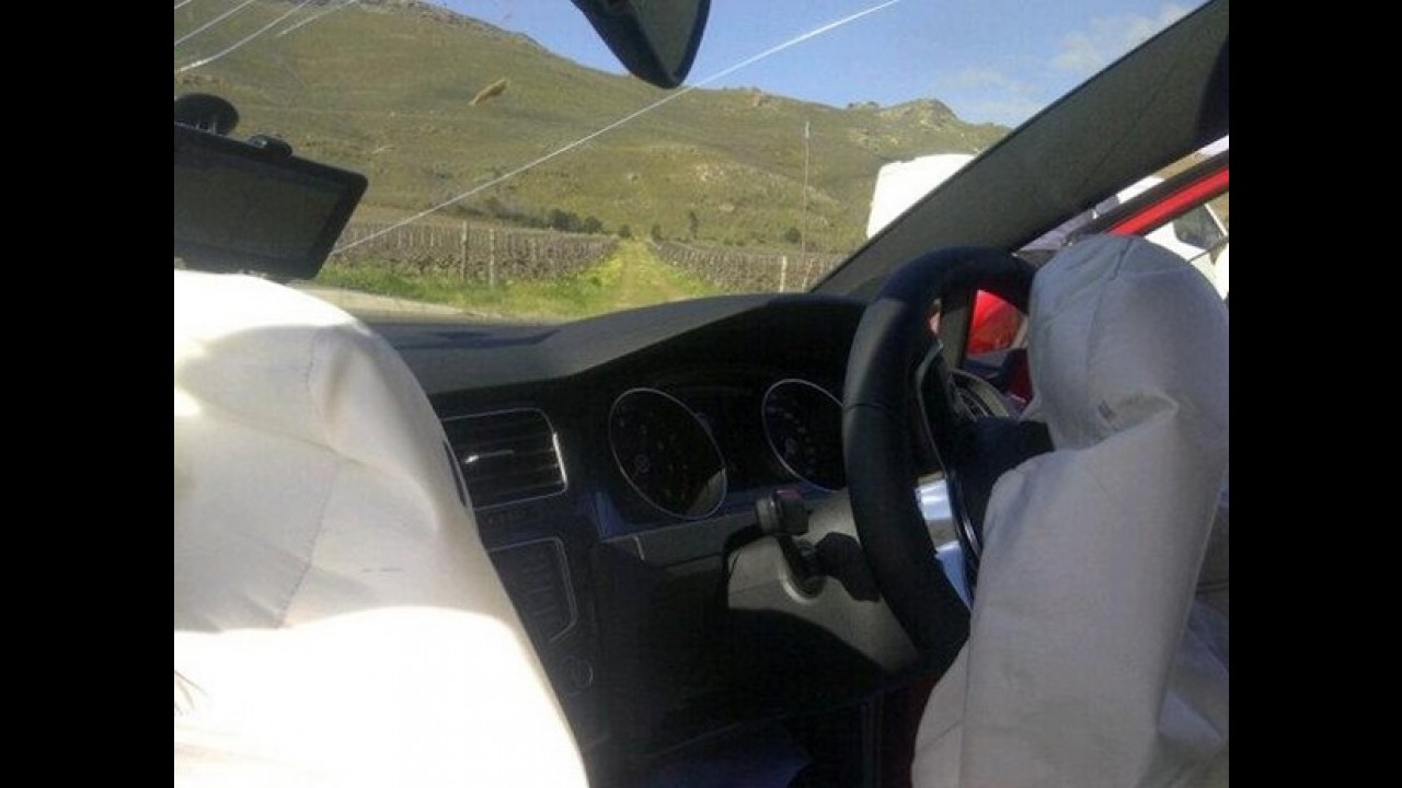 Provavelmente este é o primeiro registro de um acidente com o Golf 7 GTI