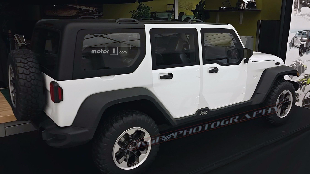 This Rejected Next Gen Jeep Wrangler Design May Be Hiding A Secret 2018 Jeep Wrangler Rejected Design
