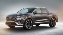 Hyundai Santa Cruz Pick-Up Hayali Tasarımı (Render)