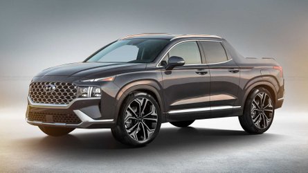 hyundai pickup renderings imagined hotcarsimages incroyable avoir motor1 carscoops cues carbuzz