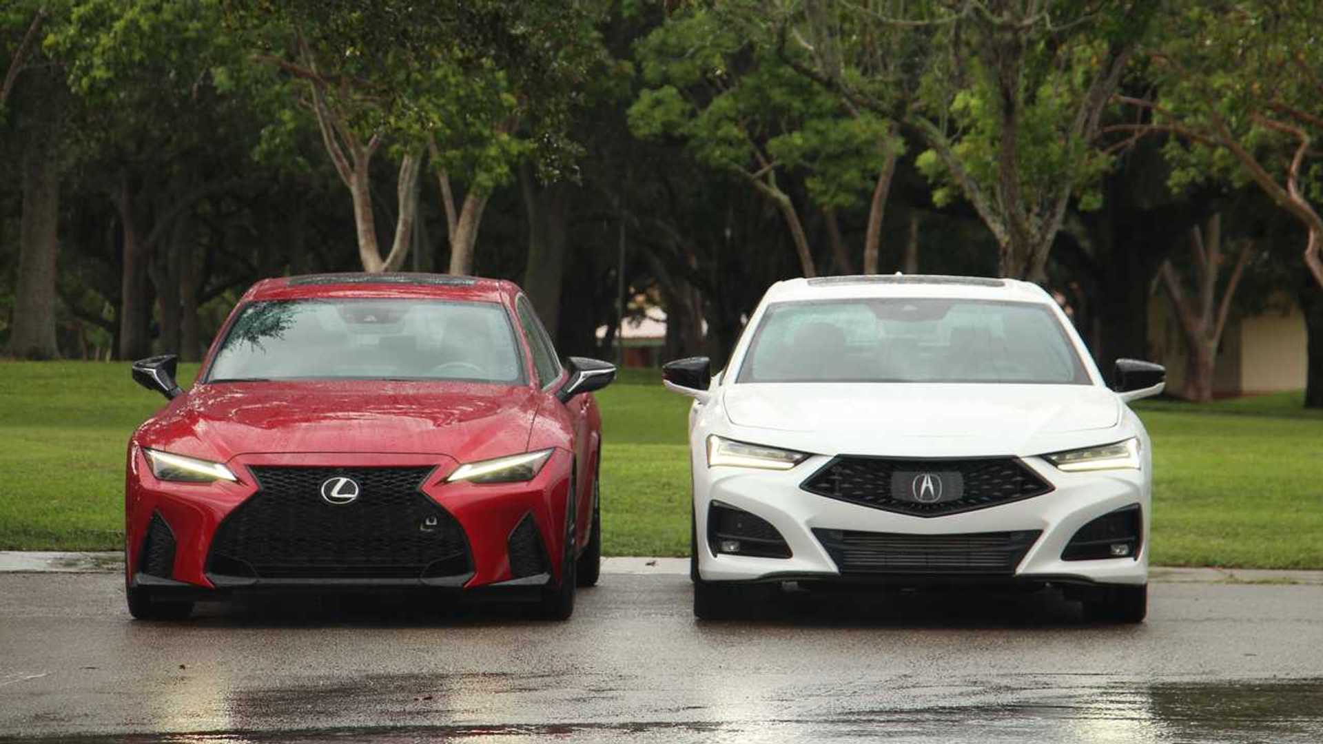 2021 Lexus IS Vs Acura TLX Comparison Enticing Alternatives Autonoid
