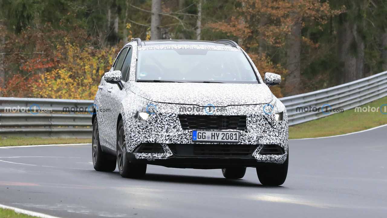 2022 Kia Sportage Spy Shots Naso