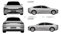 Nio's Contender Against The Tesla Model S Appears In Patent Images