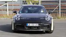 Photo espion Porsche 911 surélevée
