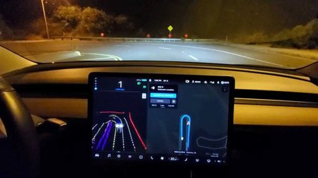 tesla model 3 fsb improvement 180 degree turn