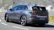 Volkswagen ID.6 Spy Shots Driver Rear Three Quarters