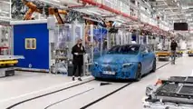 Mercedes EQS production at Factory 56