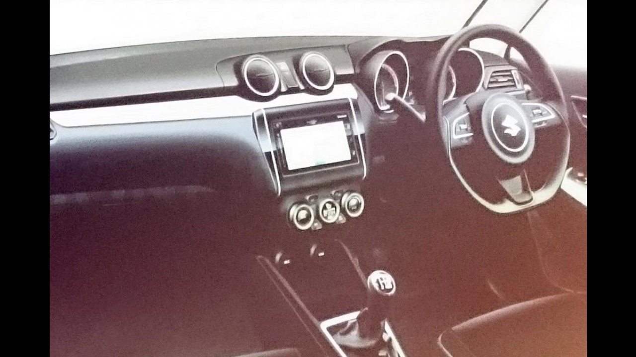 Novo Suzuki Swift 2017 é revelado em fotos vazadas na internet