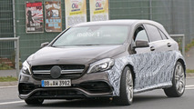 2017 Mercedes-AMG A45 prototipi casus fotoğrafları