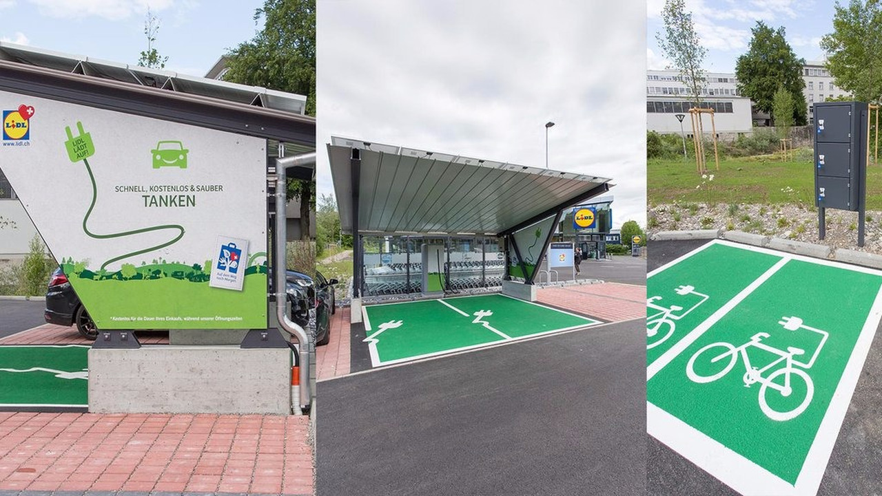 Lidl bornes de recharche