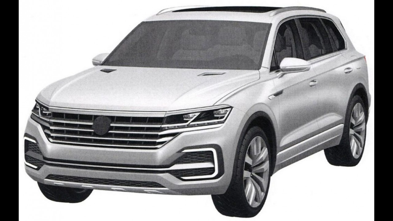 Volkswagen registra patente de SUV que pode suceder o Touareg