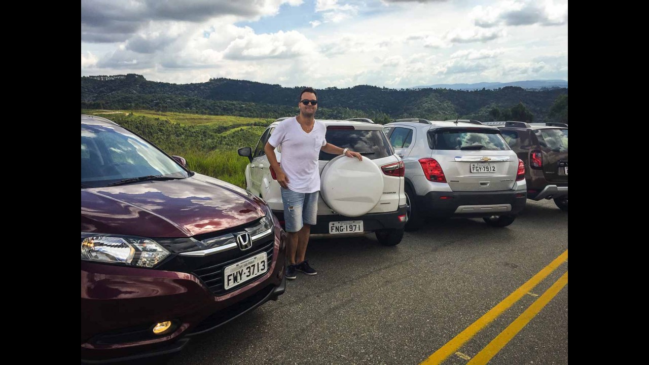Teste CARPLACE: Honda HR-V encara EcoSport, Tracker e Duster renovado