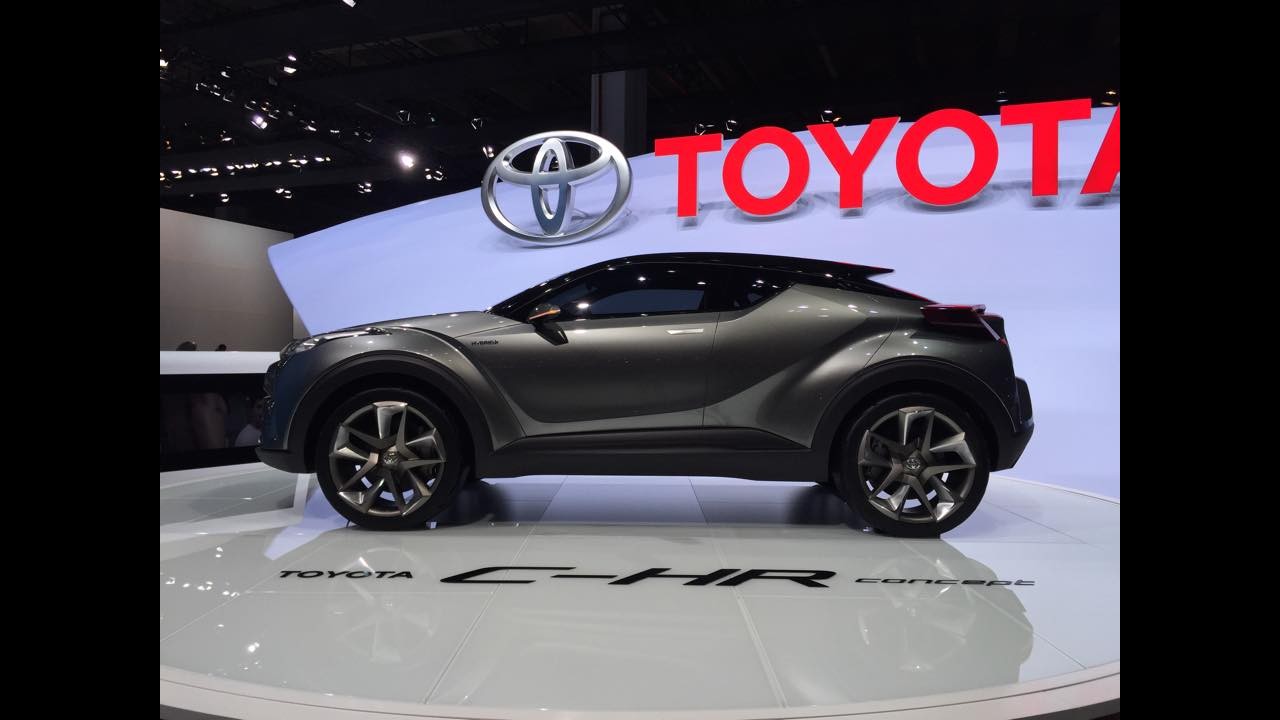 Frankfurt: Toyota C-HR Concept II adianta visual de SUV rival do HR-V
