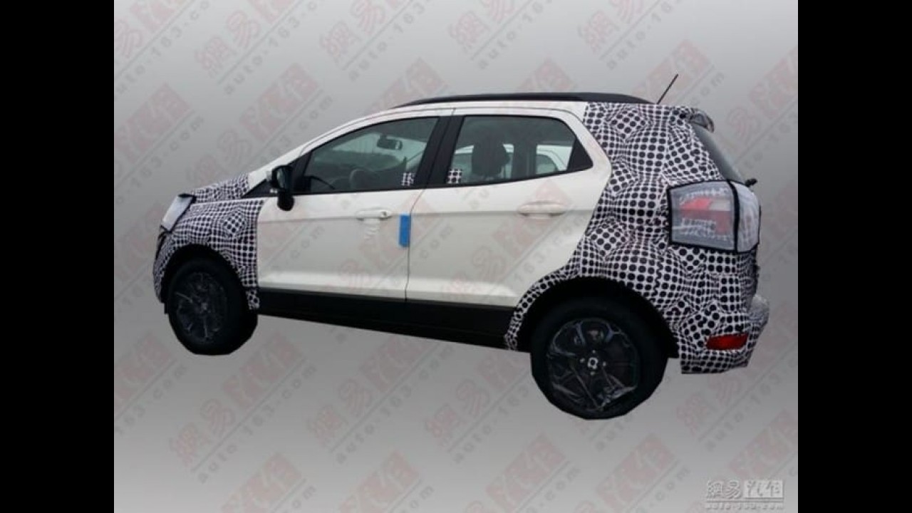 Segredo: EcoSport 2017 flagrado na China deixa escapar novo interior