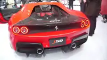 Ferrari J50 debut video