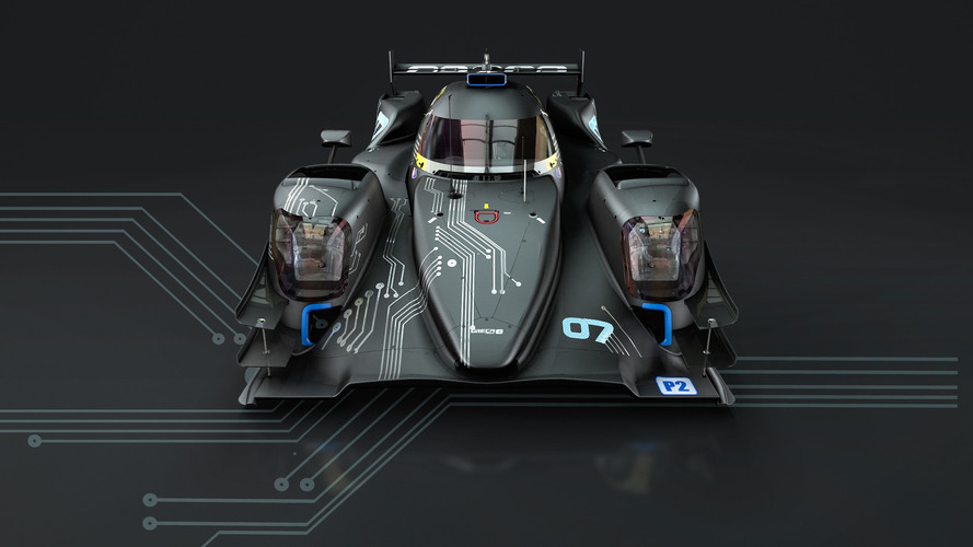 Rebellion Racing IMSA race car
