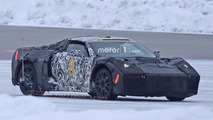 Chevy mid-engine Corvette spy pics