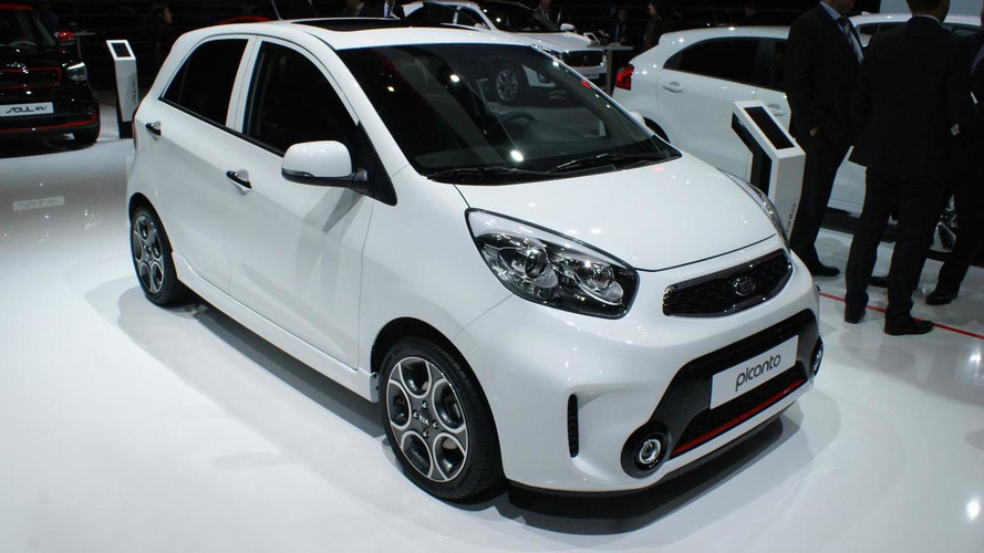 2015 Kia Picanto facelift at 2015 Geneva Motor Show