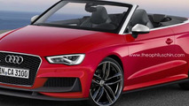 Audi RS3 Cabriolet rendering / Theophilus Chin