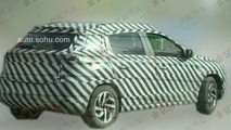 Citroen C-XR production version spy photo