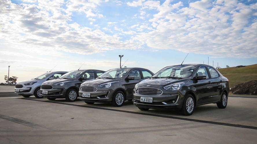 Ford Ka e Ka Sedan 2019