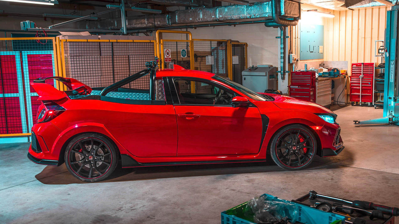 Ja, das ist ein Civic Type R Pick-up
