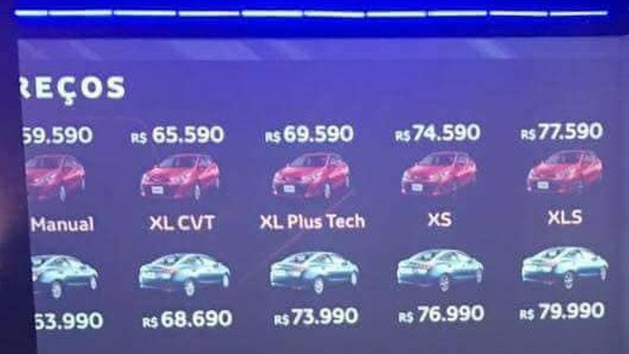 Toyota Yaris - Vazam preços e versões