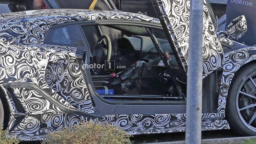 Lamborghini Aventador SVJ Interior Spied From Afar