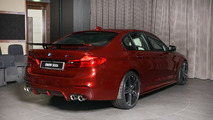 BMW M550i xDrive Aventurine Red