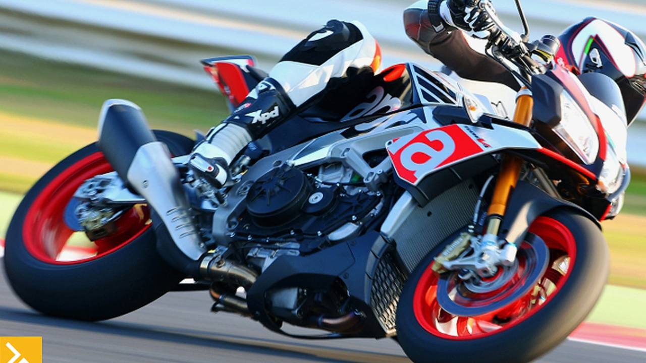 <strong>The Aprilia Tuono V4 1100 Factory is awesome on both the street and the racetrack. I found that Race Mode worked great on the track but throtle response in Sport Mode was much smoother, which is best for the street.</strong>