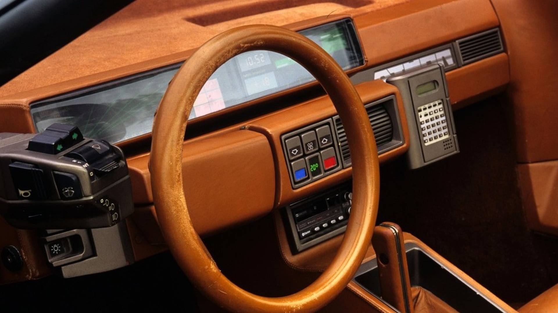 Retro cars with digital dashboards Photos