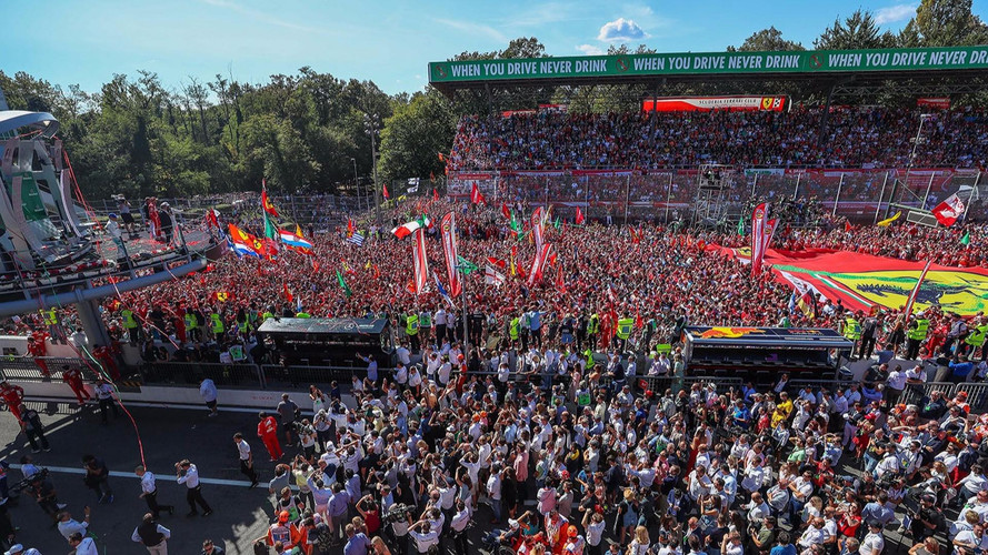 F1 Grand Prix d'Italie 2017 podium