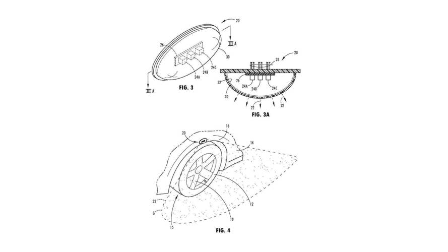 Ford Illuminated Wheel Patent